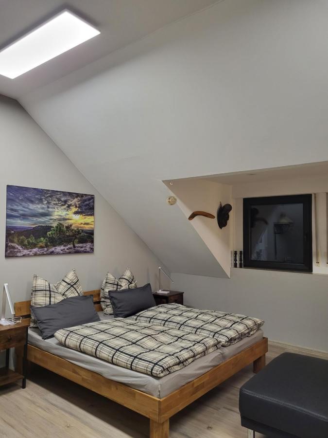 Ruhige Unterkunft - Dachterasse Und Panoramablick Warstein Esterno foto